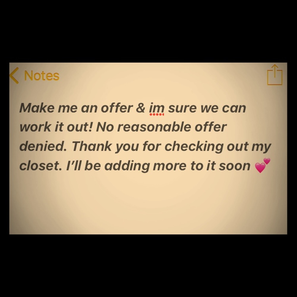 Make an offer...